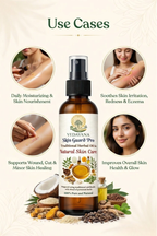 Skin Guard Pro skin infection eczema relief oil use cases by Vedayana 
| natural herbal skin healing formula